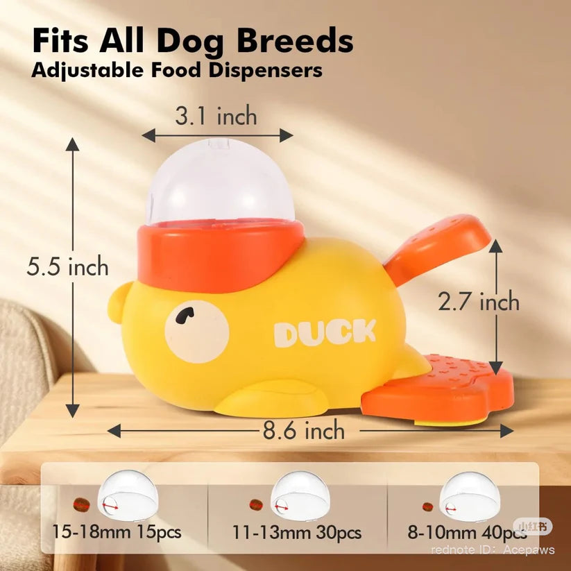 🐥 Trending Interactive Pet Feeder – Cute Duck Design!