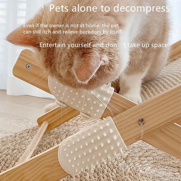Cat Self Groomer Corner Scratcher 2pcs